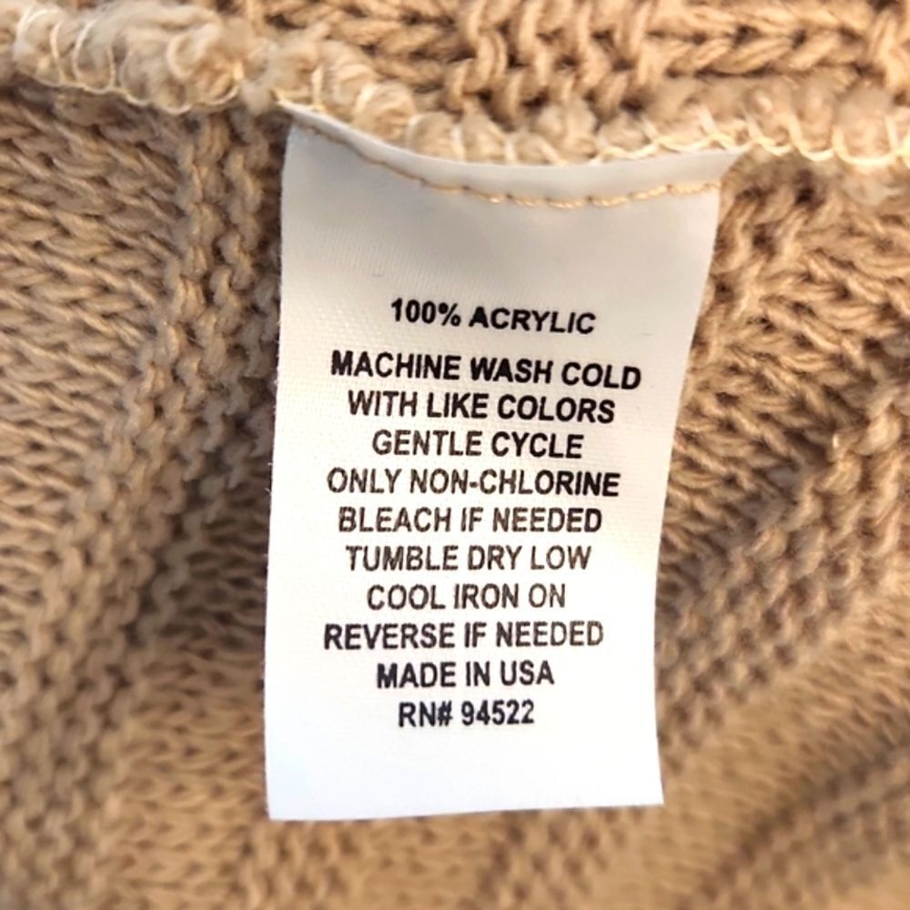COPY - JUNIORS Say What tan lightweight cardigan size Small. - Picture 10 of 10